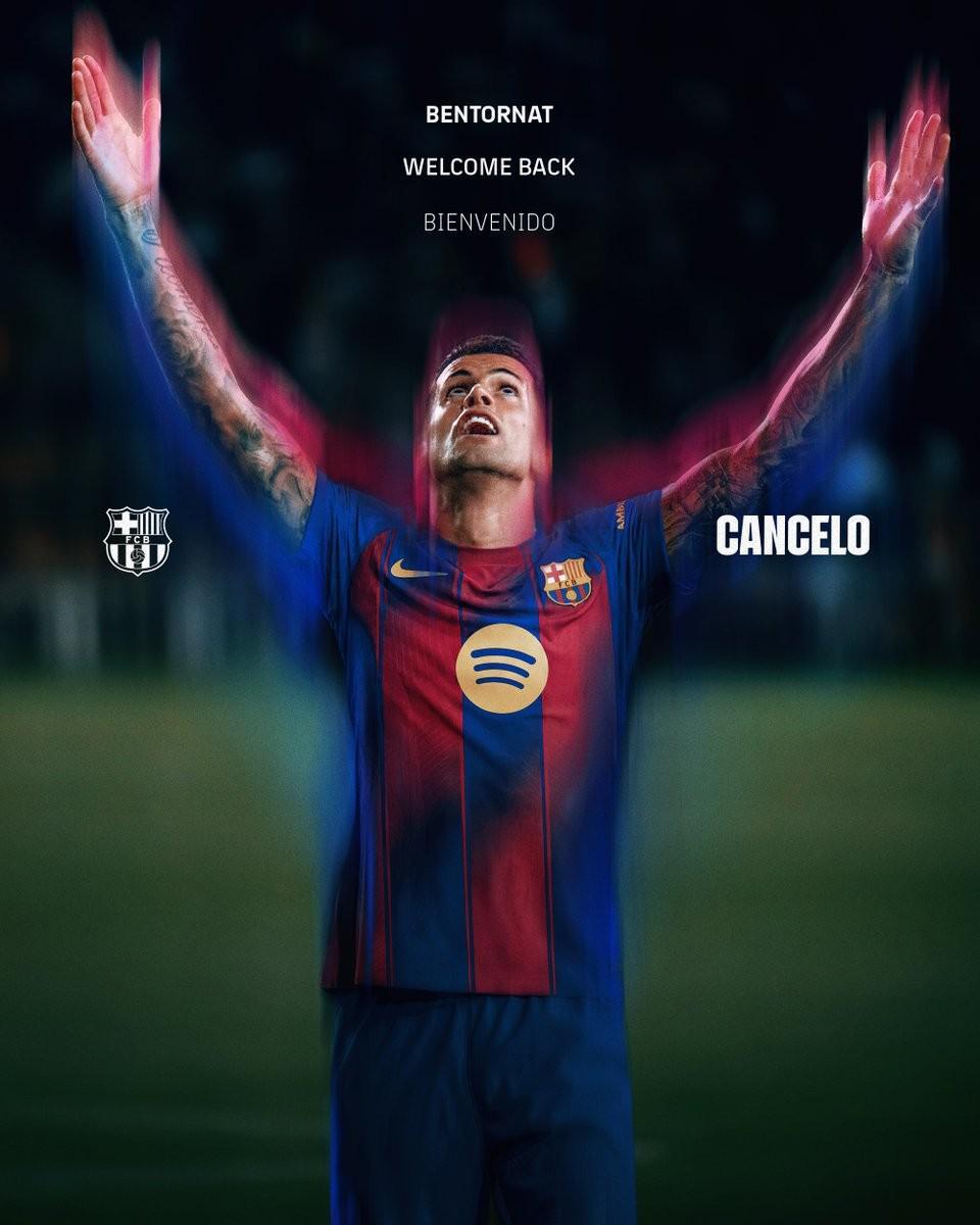 开云入口-这回没问题了吧？巴萨官方再次宣布坎塞洛加盟